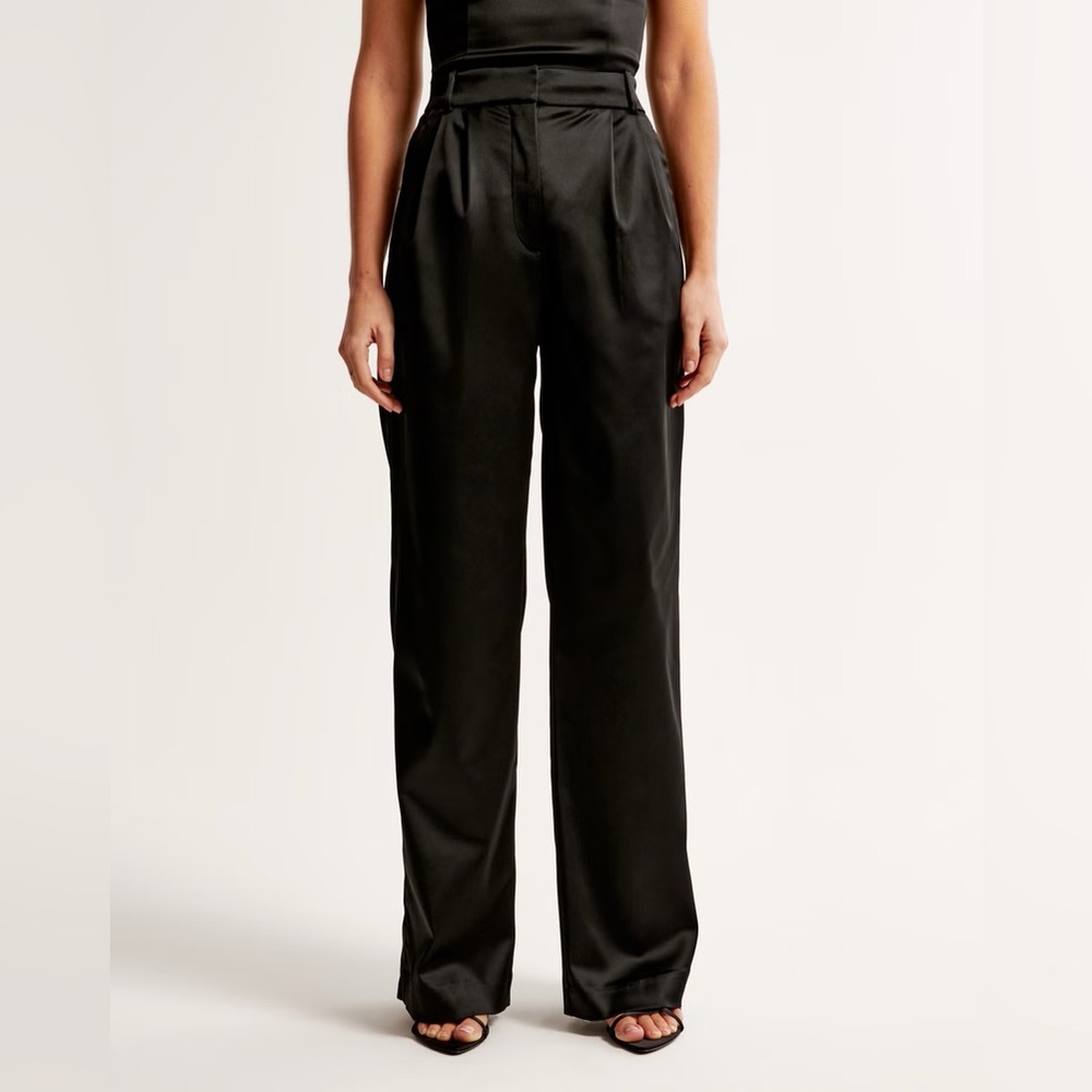 Abercrombie & Fitch Sloan Tailored Pant Satin